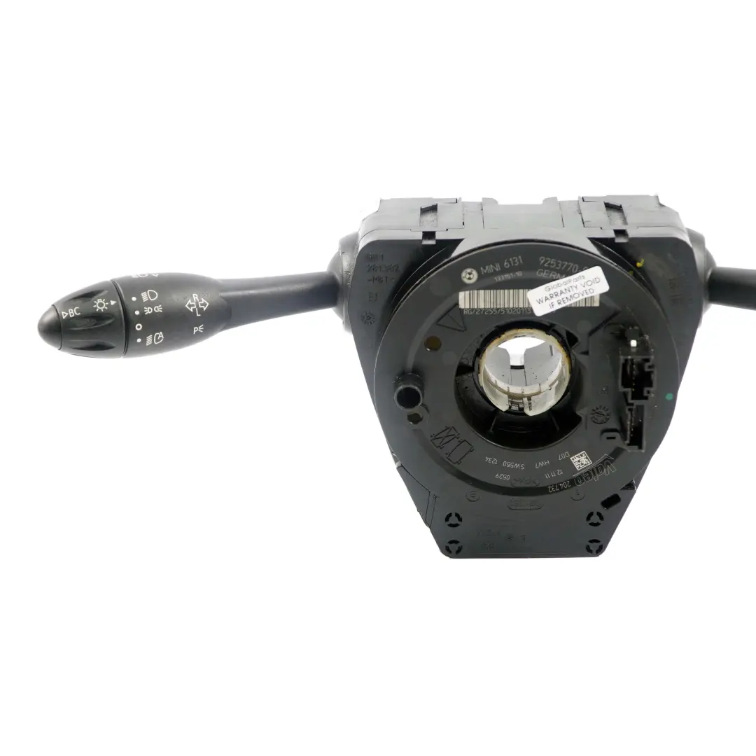 Columna Dirección Cluster Mini Cooper R55 R56 Limpiaparabrisas Anillo para con número de pieza 9253770 Columna Dirección Cluster Mini Cooper R55 R56 Limpiaparabrisas Anillo - SKU 9253770-1 - Número de pieza 9253770