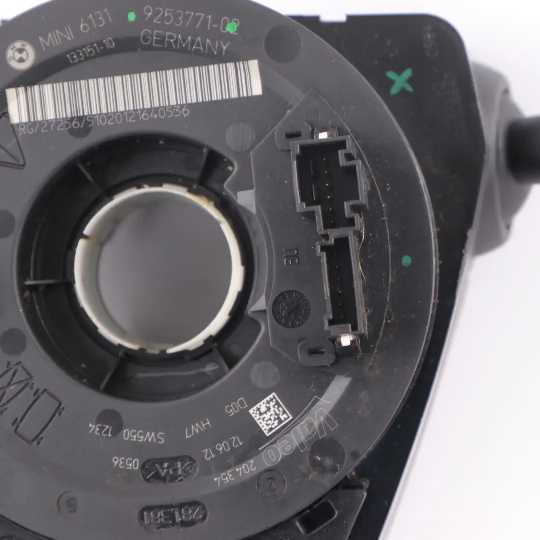 Columna de dirección Interruptor Cluster 3451906 para Mini Cooper R57 R58 R59 con número de pieza 9253771 Mini Cooper R57 R58 R59 Columna de dirección Interruptor Cluster 3451906 - SKU 9253771 - Número de pieza 9253771