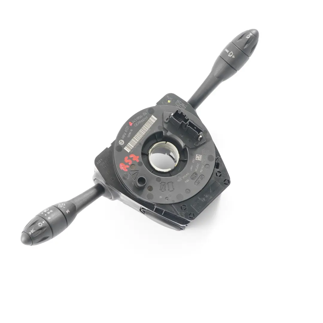 Columna de dirección Interruptor Cluster 3451906 para Mini Cooper R57 R58 R59 con número de pieza 9253777 Mini Cooper R57 R58 R59 Columna de dirección Interruptor Cluster 3451906 - SKU 9253777 - Número de pieza 9253777