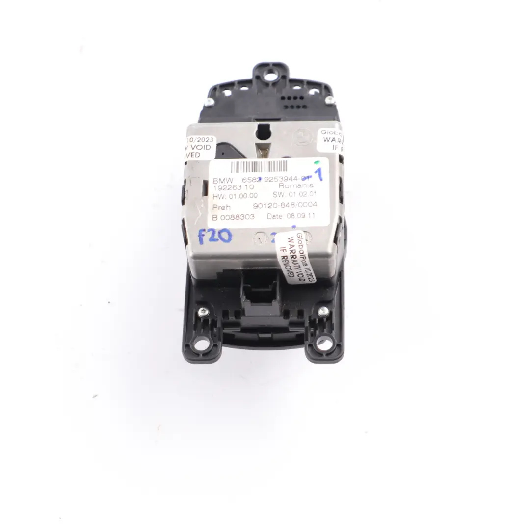 BMW F10 F11 F20 iDrive Bouton contrôleur l'interrupteur - SKU 9253944-1 - Numéro de pièce 9253944