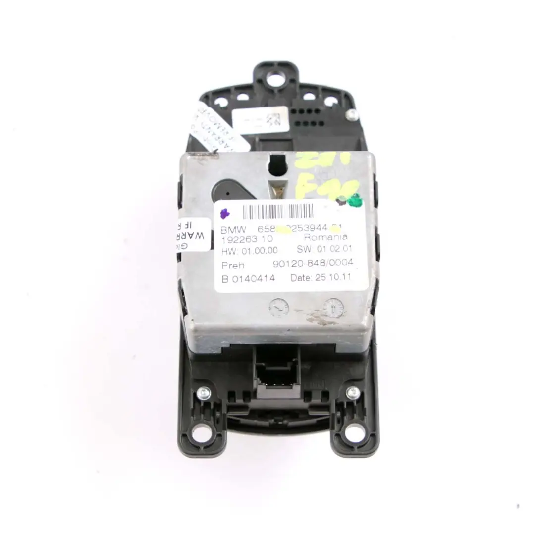 BMW F10 F11 F20 iDrive Controller Control Switch Button - SKU 9253944 - Part number 9253944