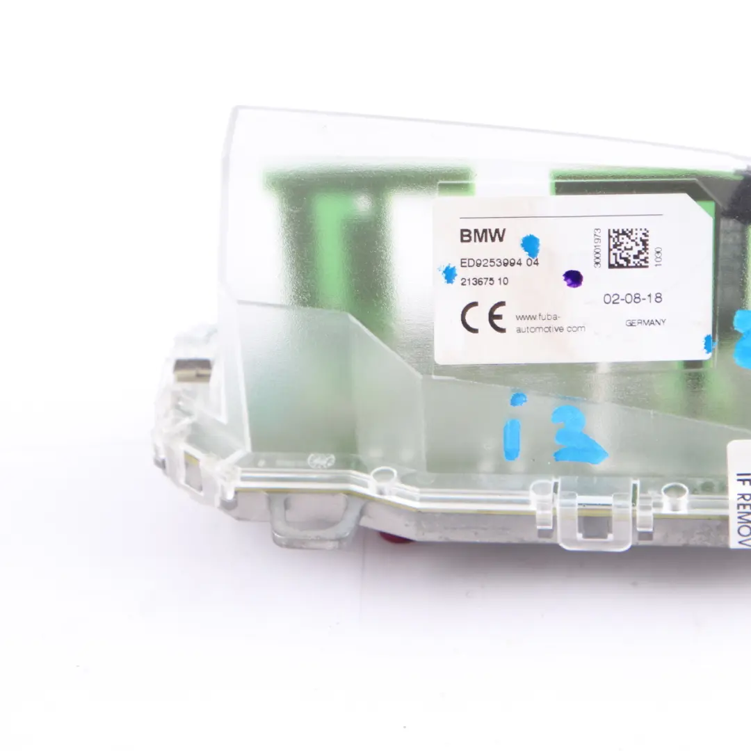 Shark Dachantenne Antennenfuß Basis für BMW i3 I01 mit Teilenummer 9253994 BMW i3 I01 Shark Dachantenne Antennenfuß Basis - SKU 9253994 - Teilenummer 9253994