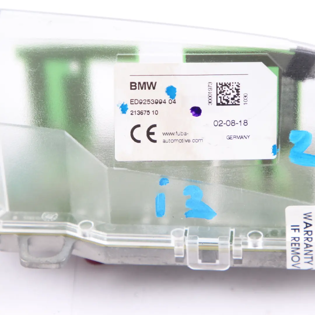 Shark Dachantenne Antennenfuß Basis für BMW i3 I01 mit Teilenummer 9253994 BMW i3 I01 Shark Dachantenne Antennenfuß Basis - SKU 9253994 - Teilenummer 9253994