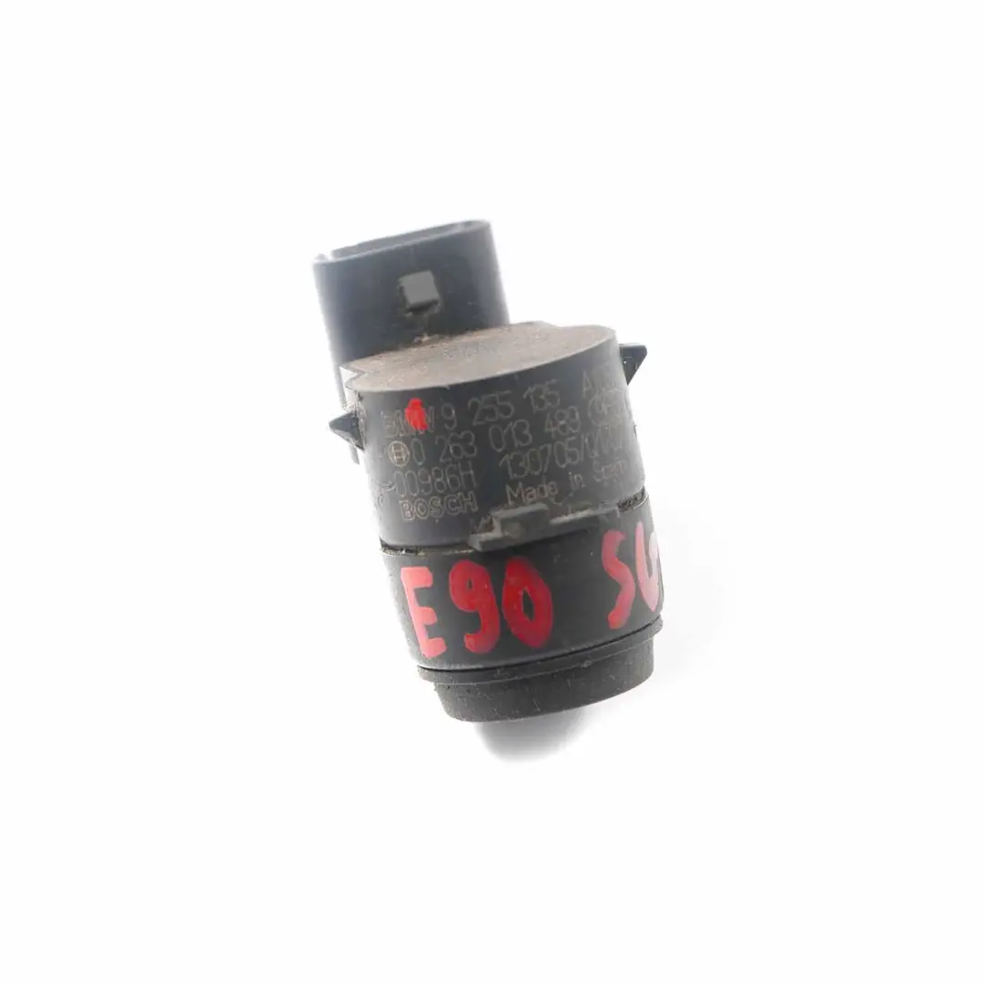 BMW E81 E87 E90 E91 Sensore parcheggio anteriore Mineralgrau Grigio minerale B39 - SKU 9255135 - Numero di parte 9255135