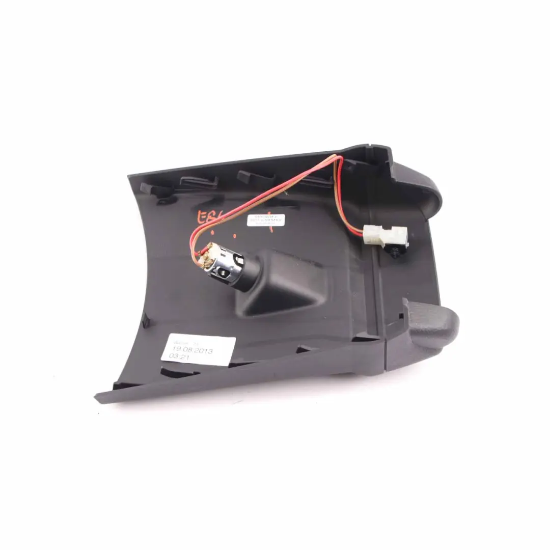 Cover Centre Console BMW X1 E84 Rear Trim Panel Black 9255221 - SKU 9255222-1 - Part number 9255222