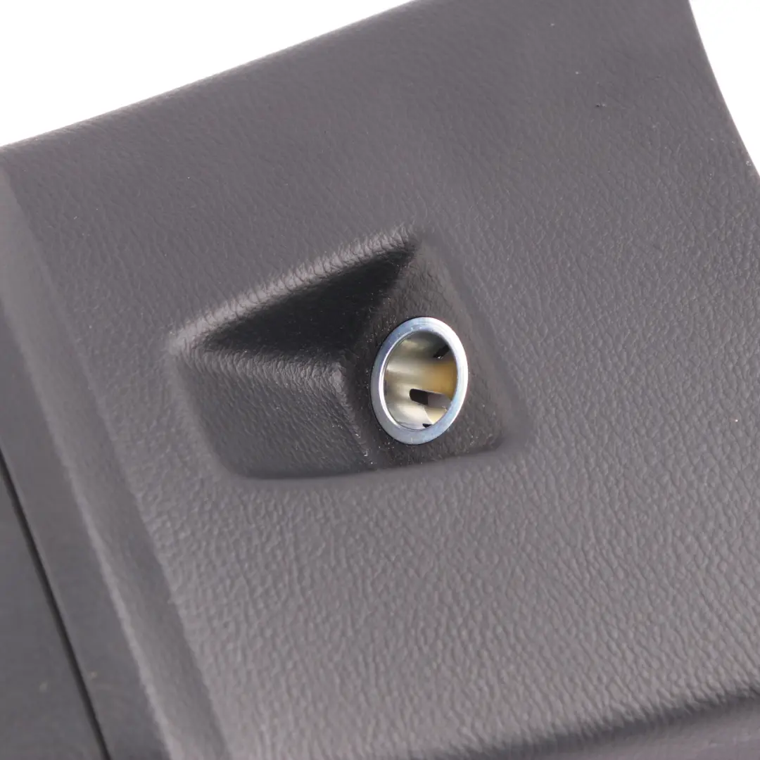 BMW X1 E84 Cache Console Centrale Panneau de garniture arrière Noir 9255221 - SKU 9255222-1 - Numéro de pièce 9255222