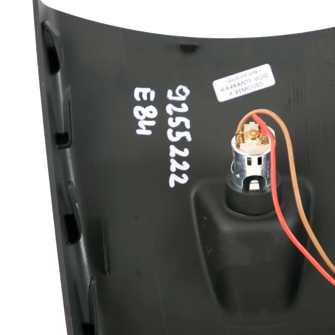 Cover Centre Console BMW X1 E84 Rear Trim Panel Black - SKU 9255222 - Part number 9255222