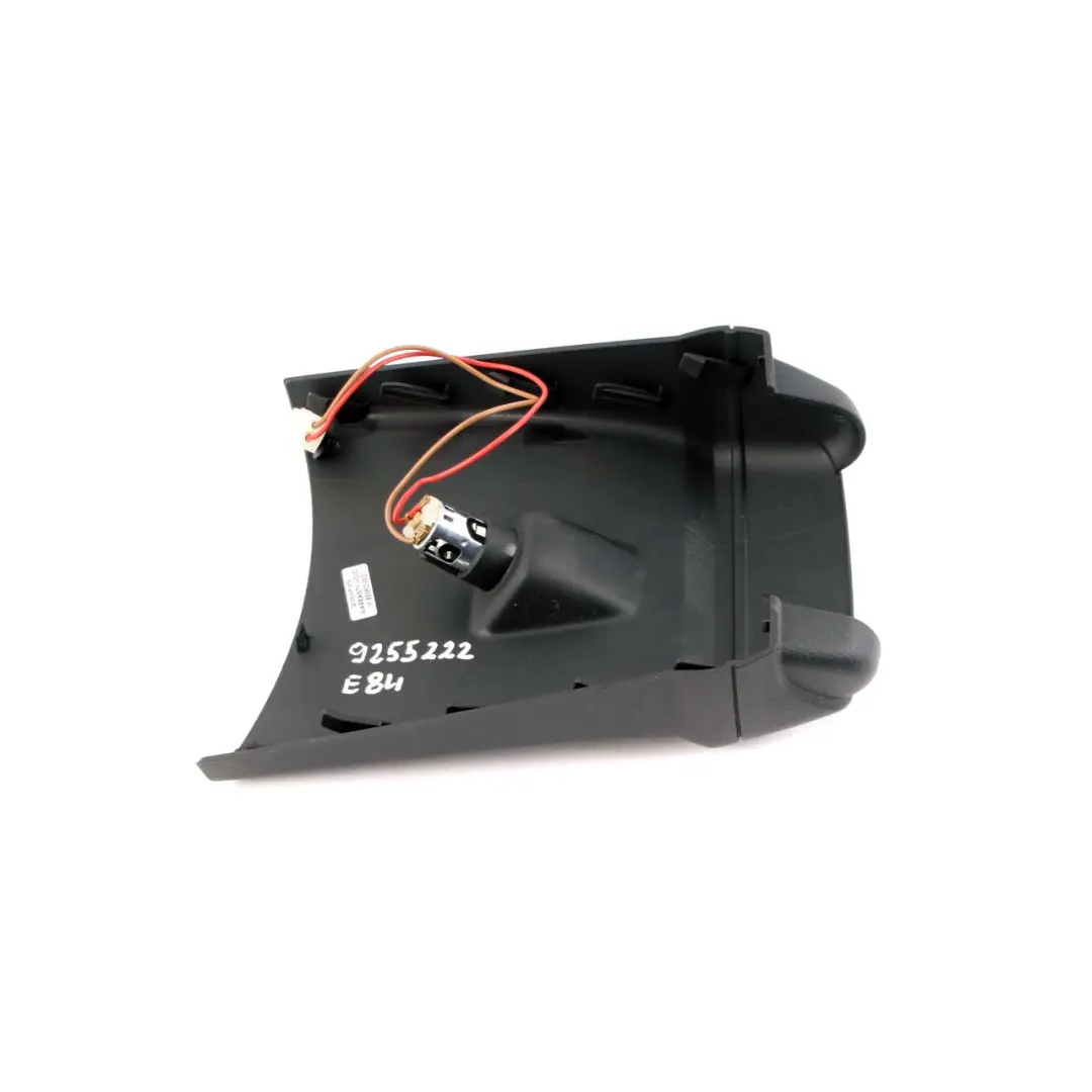 Cover Centre Console BMW X1 E84 Rear Trim Panel Black - SKU 9255222 - Part number 9255222