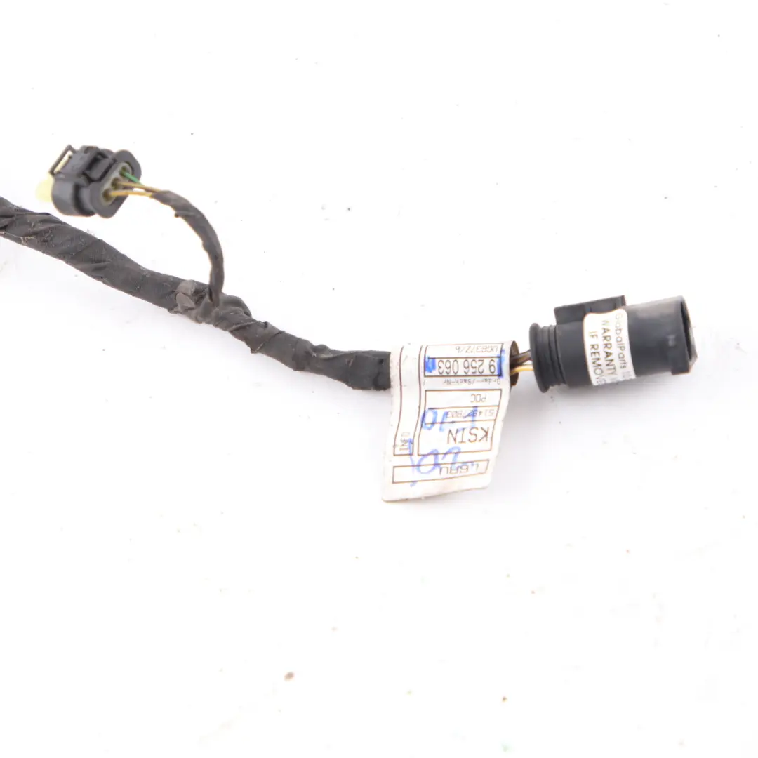  Sensores Aparcamiento Cableado BMW F10 F11 Parachoques Delantero PDC - SKU 9256063 - Número de pieza 9256063