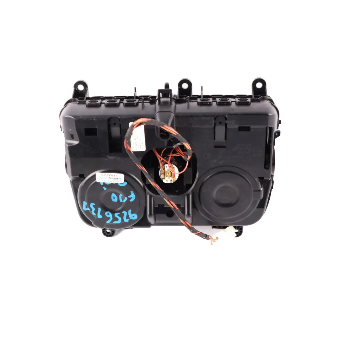 BMW F10 F11 Portavasos Consola Central Tapa Delantera - SKU 9256131 - Número de pieza 9256131
