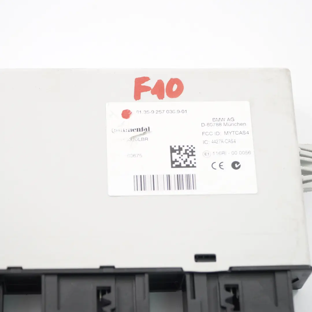 BMW F01 F10 F11 Sterownik Moduł CAS4 - SKU 9257036 - Numer Części 9257036