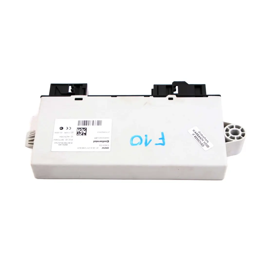 CAS4 Control Unit Key Reading Module 6809374 to BMW 5 Series F07 F10 F11 with Part number 9257038 BMW 5 Series F07 F10 F11 CAS4 Control Unit Key Reading Module 6809374 - SKU 9257038 - Part number 9257038