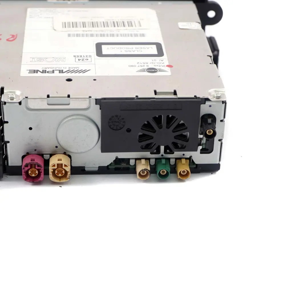 Mini Navigation Head Unit R55 R56 R57 LCI R60 R61 CHAMP 2 Sat Nav DAB - SKU 9257090 - Part number 9257090