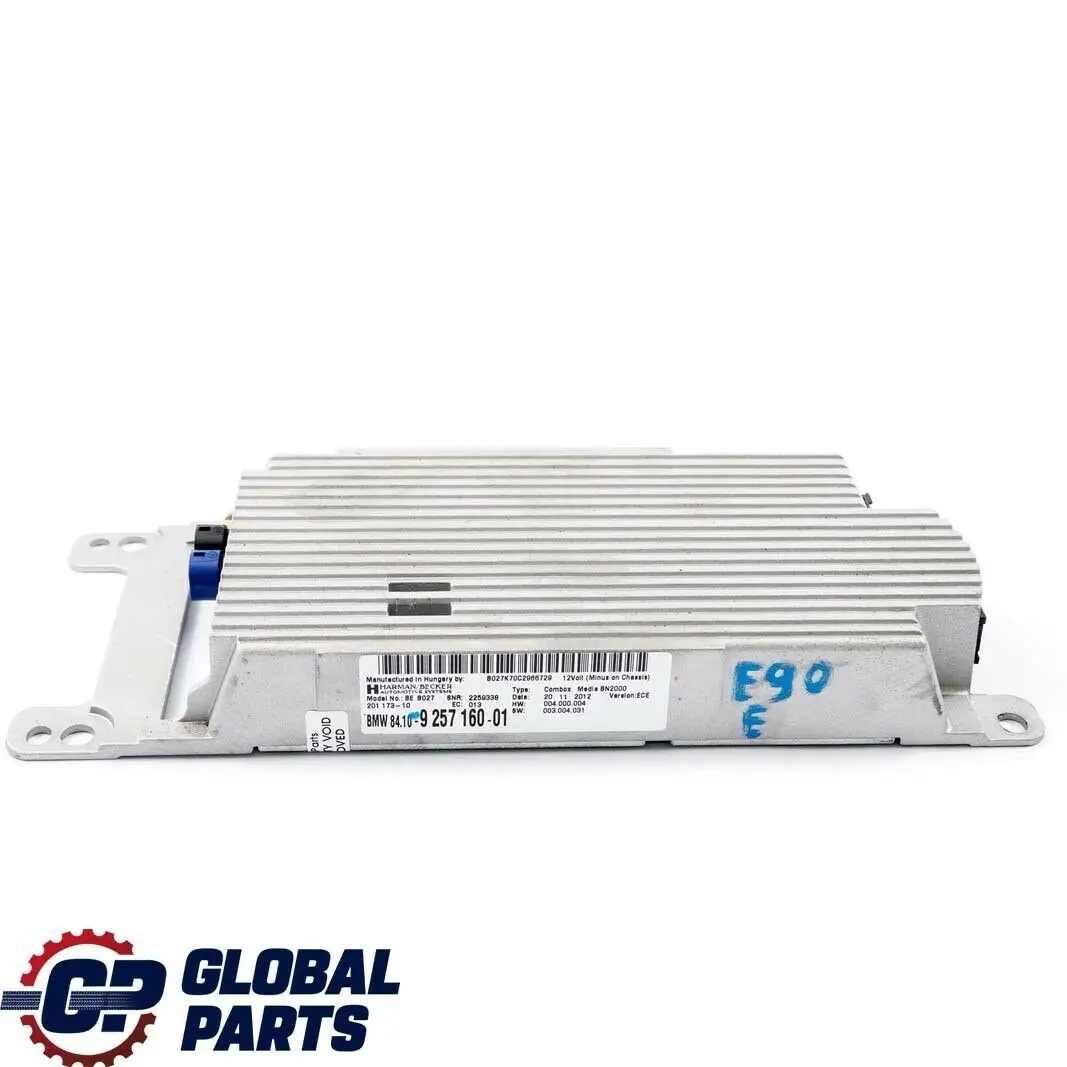 Moduł Sterownik Harman Combox Bluetooth do BMW E81 E87 E90 E91 LCI o numerze 9257160 BMW E81 E87 E90 E91 LCI Moduł Sterownik Harman Combox Bluetooth - SKU 9257160 - Numer Części 9257160