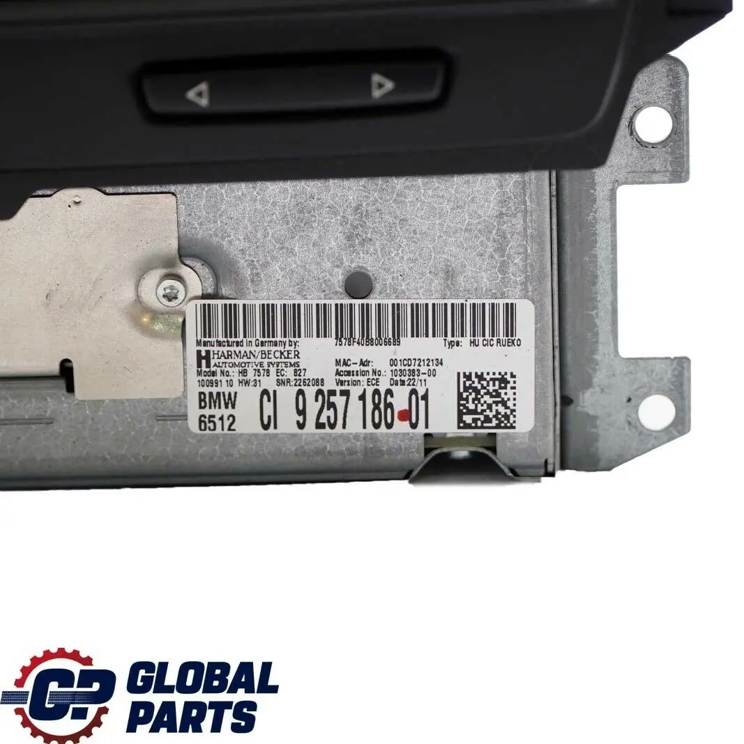 BMW E81 E87 E90 LCI Radio Czytnik Nawigacji CIC - SKU 9257186 - Numer Części 9283428