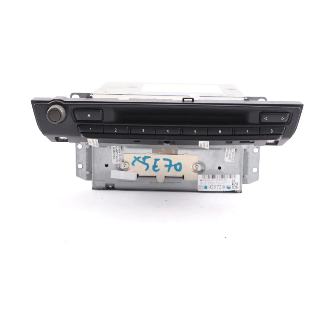BMW X5 E70 Head Unit CIC DAB Professional Navigation System Controller - SKU 9257200-1 - Part number 9257200