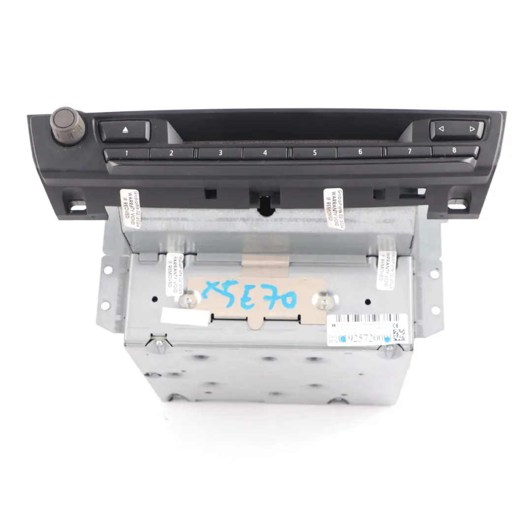 CIC DAB Sistema Di Navigazione Professionale Controllore 9278074 per BMW X5 E70 con numero di parte 9257200 BMW X5 E70 CIC DAB Sistema Di Navigazione Professionale Controllore 9278074 - SKU 9257200 - Numero di parte 9257200