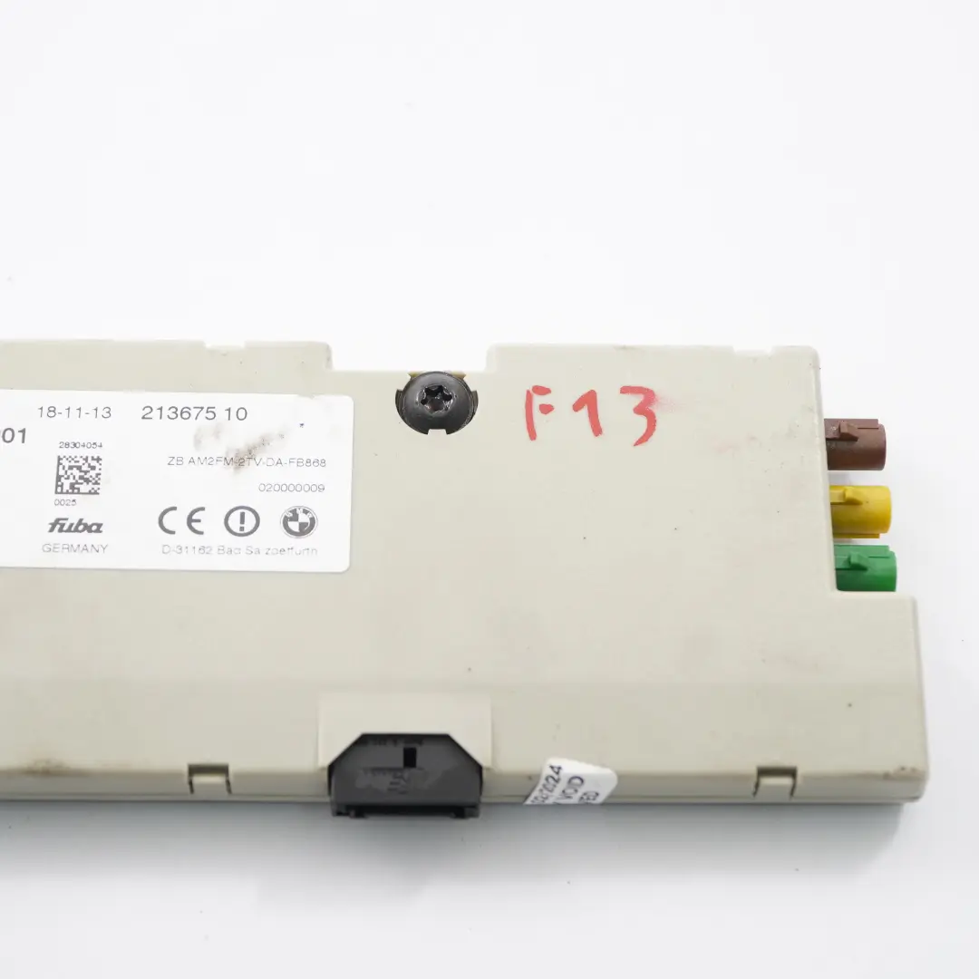 BMW F13 Antenna Amplifier Diversity Control Unit Module 868 MHZ - SKU 9257372 - Part number 9257372