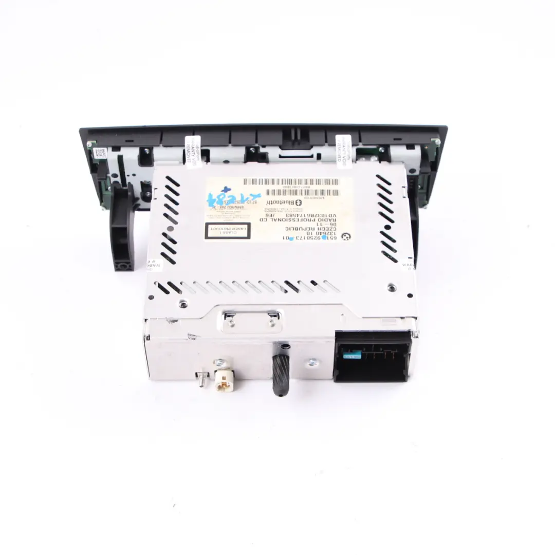  Radio CD BMW E87 E90 E91 LCI Professional Bluetooth Player Control Unit - SKU 9258173 - Número de pieza 9258173