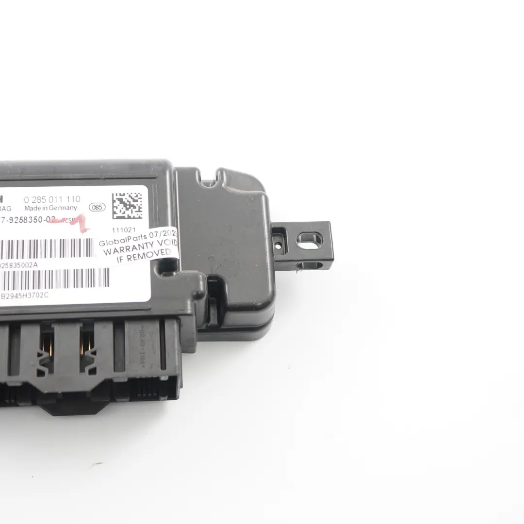  Unité de contrôle BMW F20 F21 F22 F30 F31 Unité de contrôle Airbag ECU - SKU 9258350-1 - Numéro de pièce 9258350