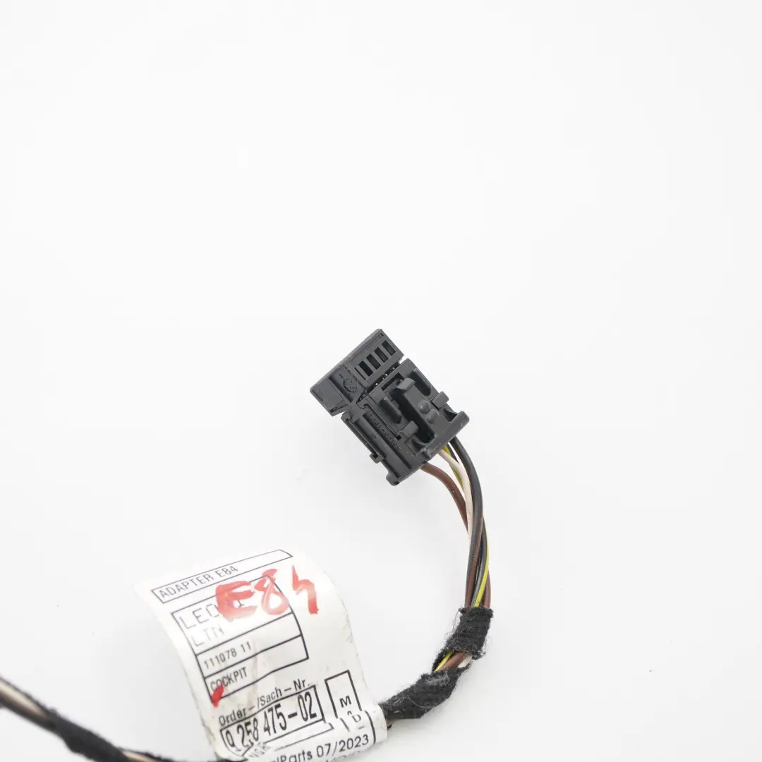 Elektrische Lenksäule Kabelstrang Verkabelung für BMW X1 E84 mit Teilenummer 9258475 BMW X1 E84 Elektrische Lenksäule Kabelstrang Verkabelung - SKU 9258475 - Teilenummer 9258475