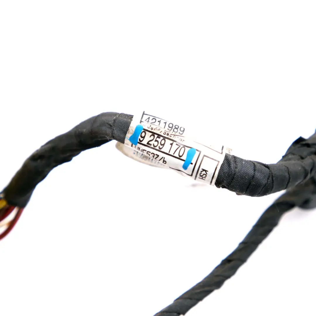 Front Left Seat Wiring Loom Cable Harness to BMW 5 Series F10 with Part number 9259170 BMW 5 Series F10 Front Left Seat Wiring Loom Cable Harness - SKU 9259170 - Part number 9259170