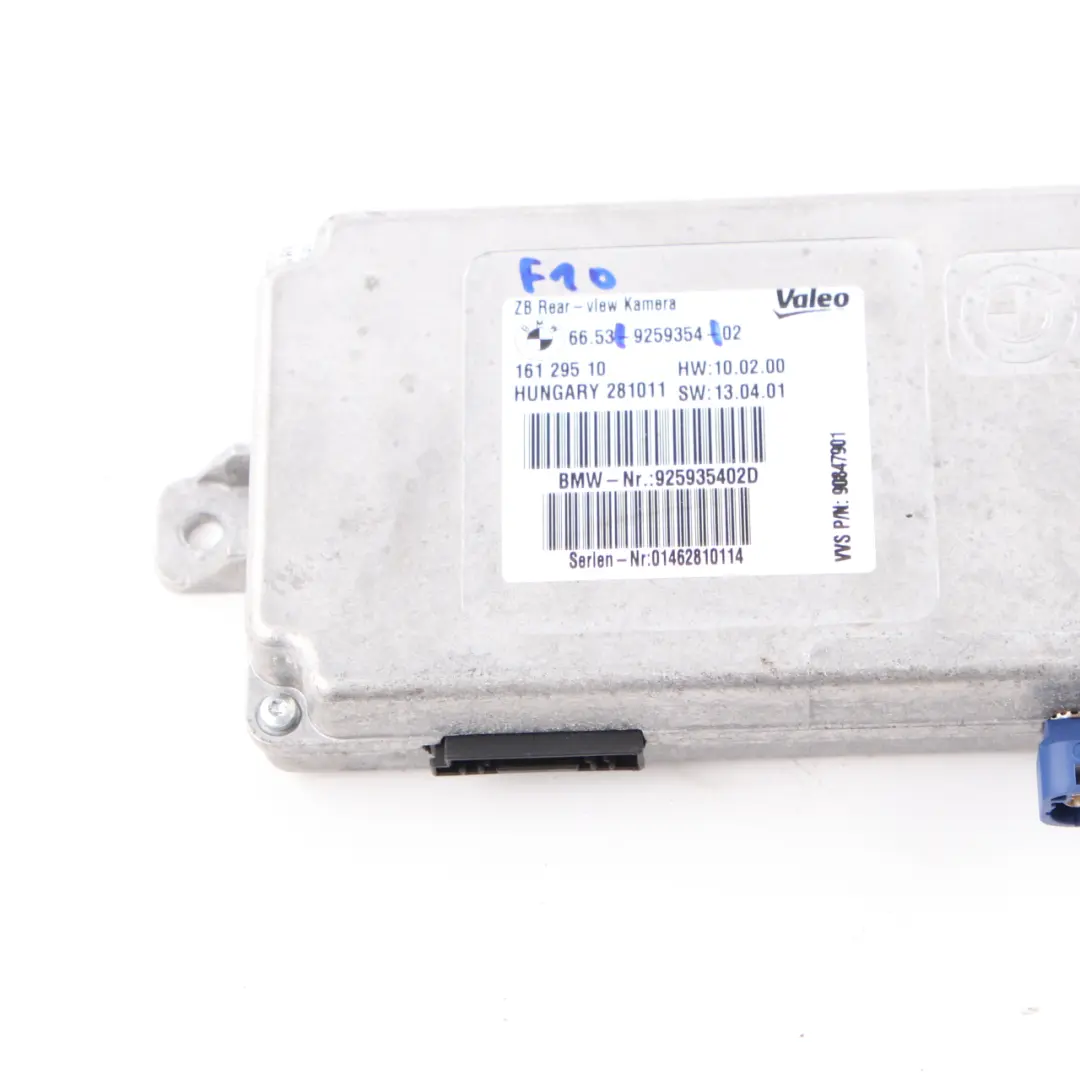 Módulo de cámara de marcha atrás Control cámara visión trasera para BMW F10 F20 F30 con número de pieza 9259354 BMW F10 F20 F30 Módulo de cámara de marcha atrás Control cámara visión trasera - SKU 9259354 - Número de pieza 9259354