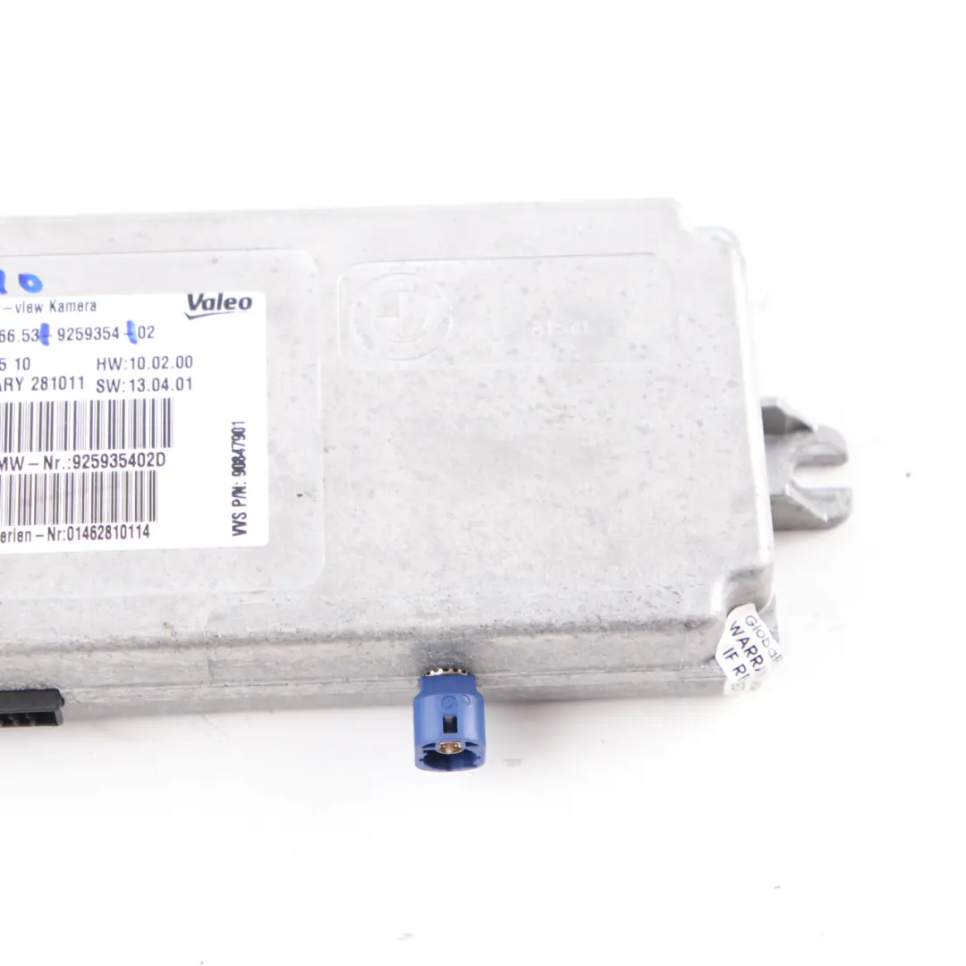 BMW F10 F20 F30 Módulo de cámara de marcha atrás Control cámara visión trasera - SKU 9259354 - Número de pieza 9259354
