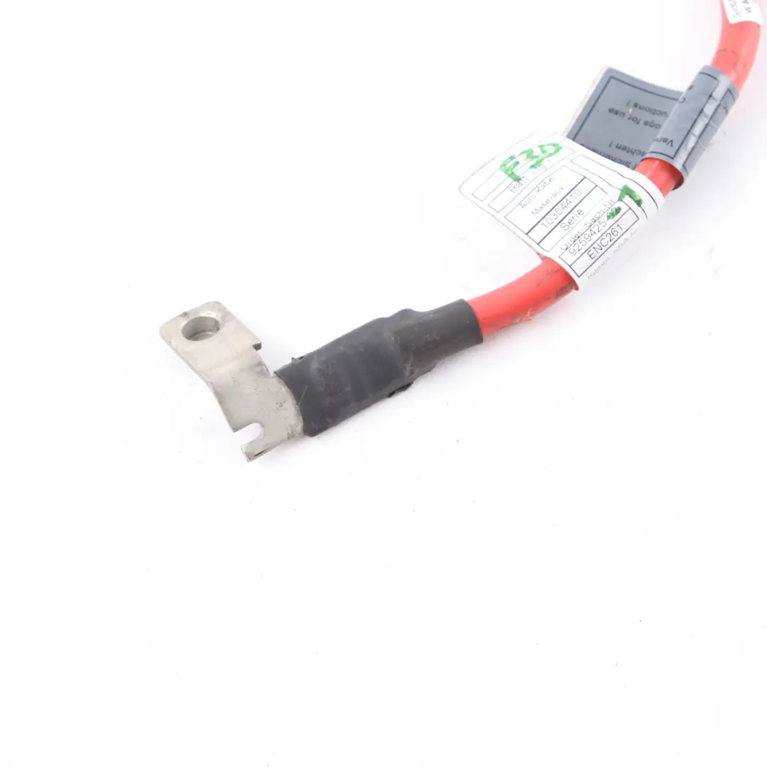 BMW F30 F31 F80 M3 F82 M4 Cable Positivo Batería Plus Pole Power Rojo - SKU 9259425-1 - Número de pieza 9259425