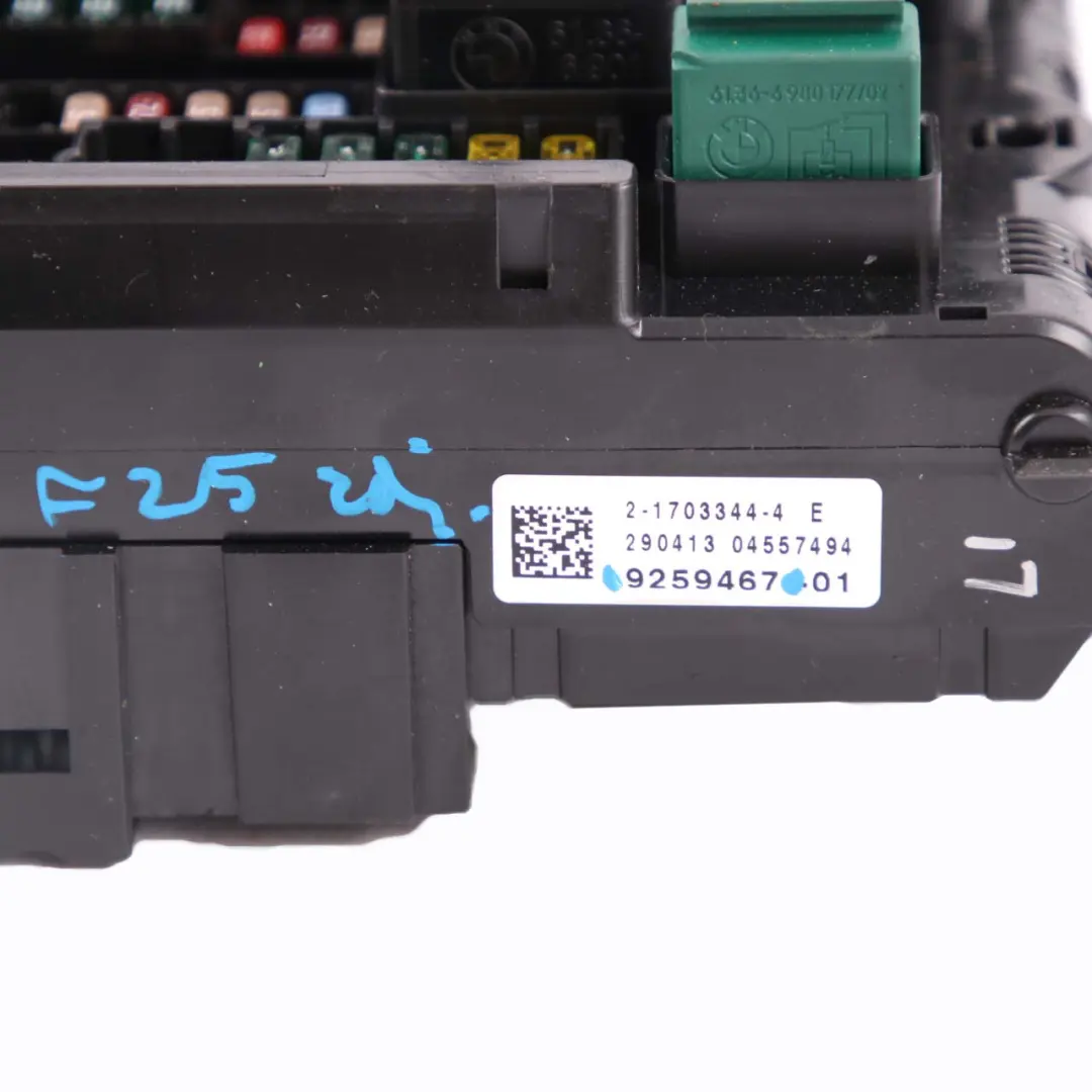  Fuse Box BMW X3 F25 Power Distribution Control Unit Module Front - SKU 9259467 - Part number 9259467