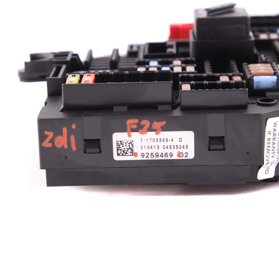 BMW X3 F25 Scatola fusibili Unità controllo energia modulo posteriore - SKU 9259469 - Numero di parte 9259469