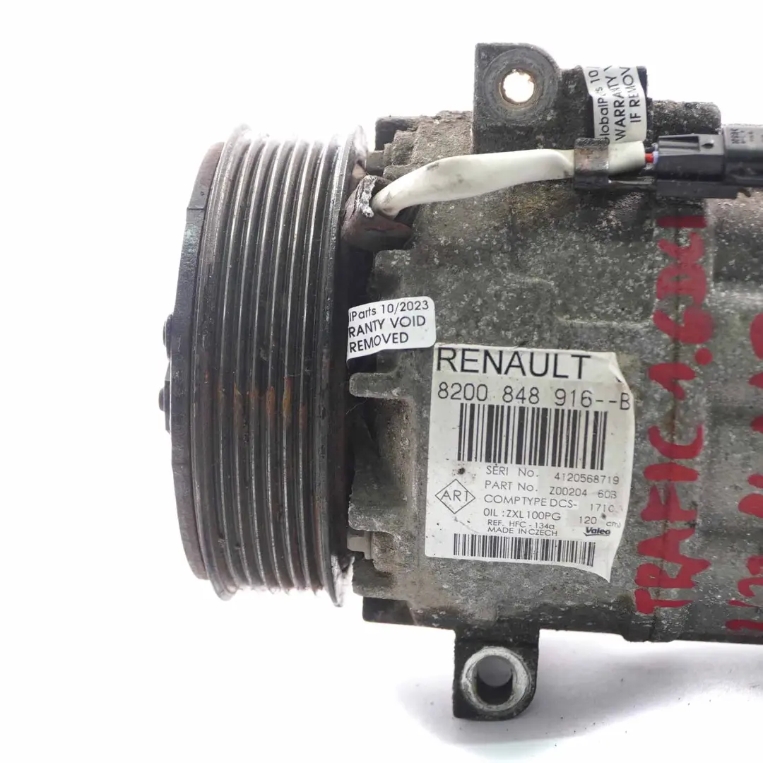 Conditioning Compressor A/C Pump Renault Trafic Master 3 Air - SKU 926008411R - Part number 926008411R