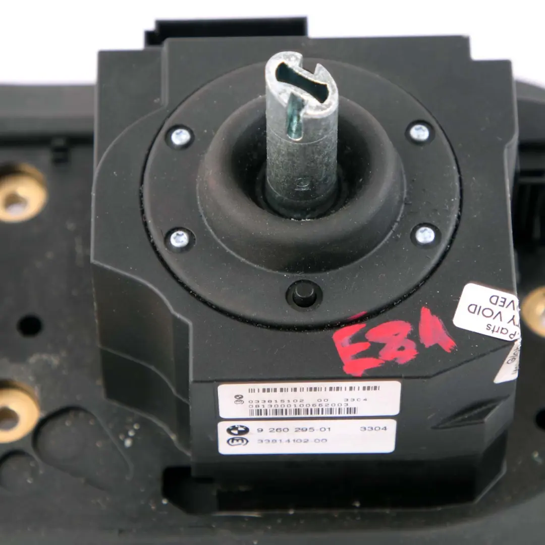 BMW E84 X1 Cambio Selector Interruptor Unidad Transmisión Automática - SKU 9260295 - Número de pieza 9260295