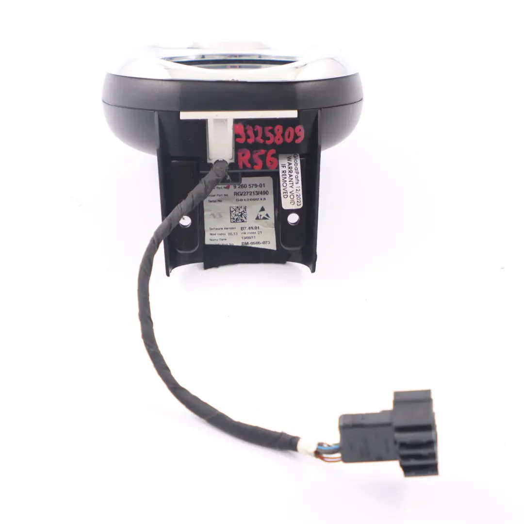 Cuentarrevoluciones Tacometro Cromo para Mini Cooper One R56 R57 R59 R60 R61 con número de pieza 9260579 Mini Cooper One R56 R57 R59 R60 R61 Cuentarrevoluciones Tacometro Cromo - SKU 9260579-2 - Número de pieza 9260579