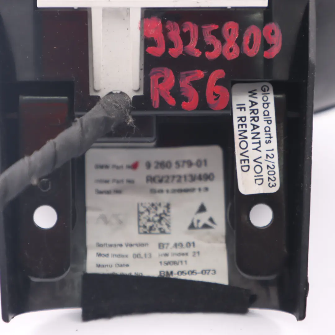 Cuentarrevoluciones Tacometro Cromo para Mini Cooper One R56 R57 R59 R60 R61 con número de pieza 9260579 Mini Cooper One R56 R57 R59 R60 R61 Cuentarrevoluciones Tacometro Cromo - SKU 9260579-2 - Número de pieza 9260579