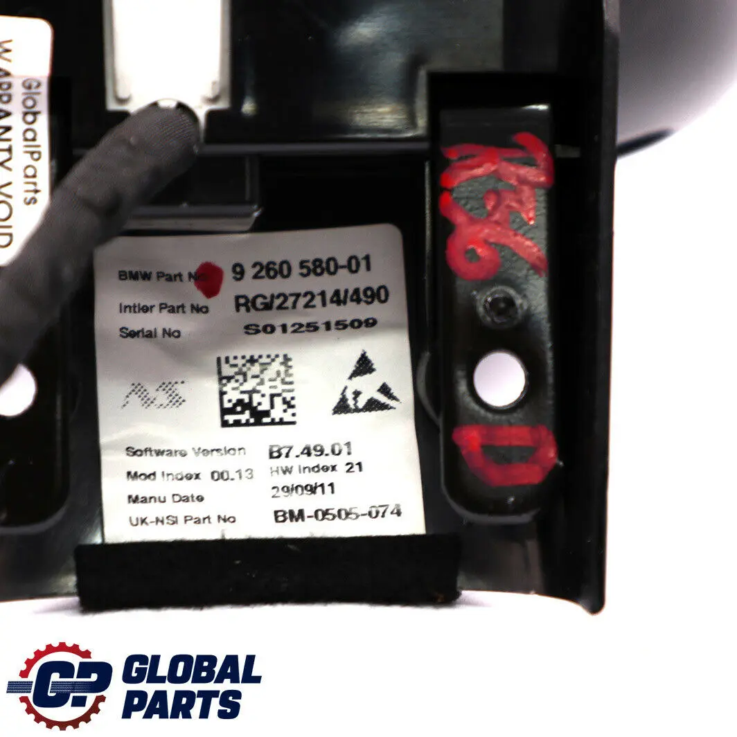 Mini Cooper One D R55 R56 R57 LCI N47N Rev Counter Tachometr Gauge - SKU 9260580 - Part number 9260580