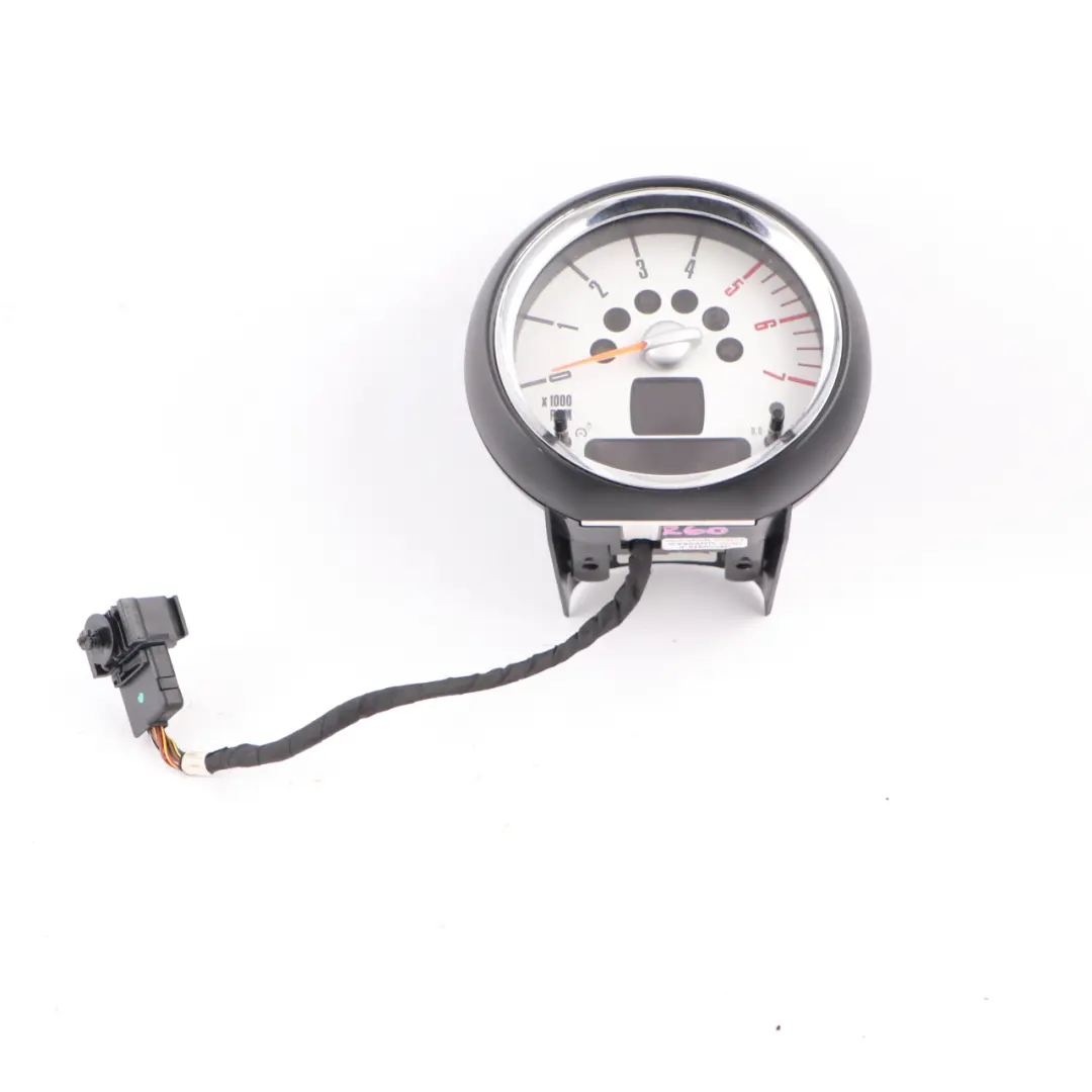 Tachometer Gauge Revolution Counter Chrome to Mini Cooper D R56 R60 Diesel with Part number 9260586 Mini Cooper D R56 R60 Diesel Tachometer Gauge Revolution Counter Chrome - SKU 9260586 - Part number 9260586