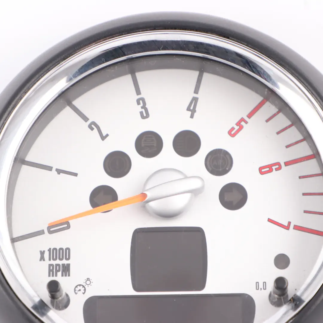 Tachimetro Contagiri Chrome 9201398 per Mini Cooper D R56 R57 Diesel con numero di parte 9260586 Mini Cooper D R56 R57 Diesel Tachimetro Contagiri Chrome 9201398 - SKU 9260586 - Numero di parte 9260586