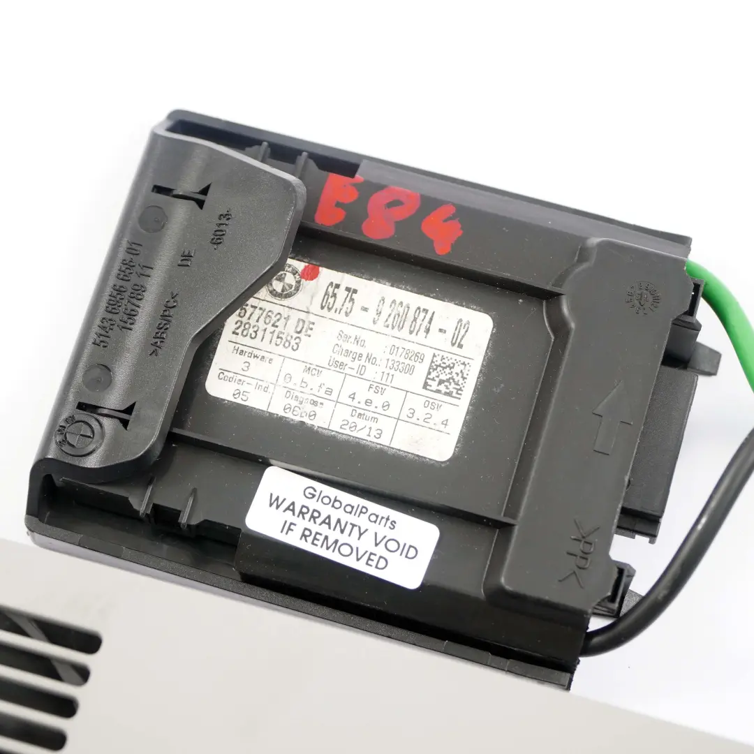 Alarm Sensor BMW E84 E91 Ultra Sonic-Module System Control Unit to with Part number 9260874 Alarm Sensor BMW E84 E91 Ultra Sonic-Module System Control Unit - SKU 9260874 - Part number 9260874