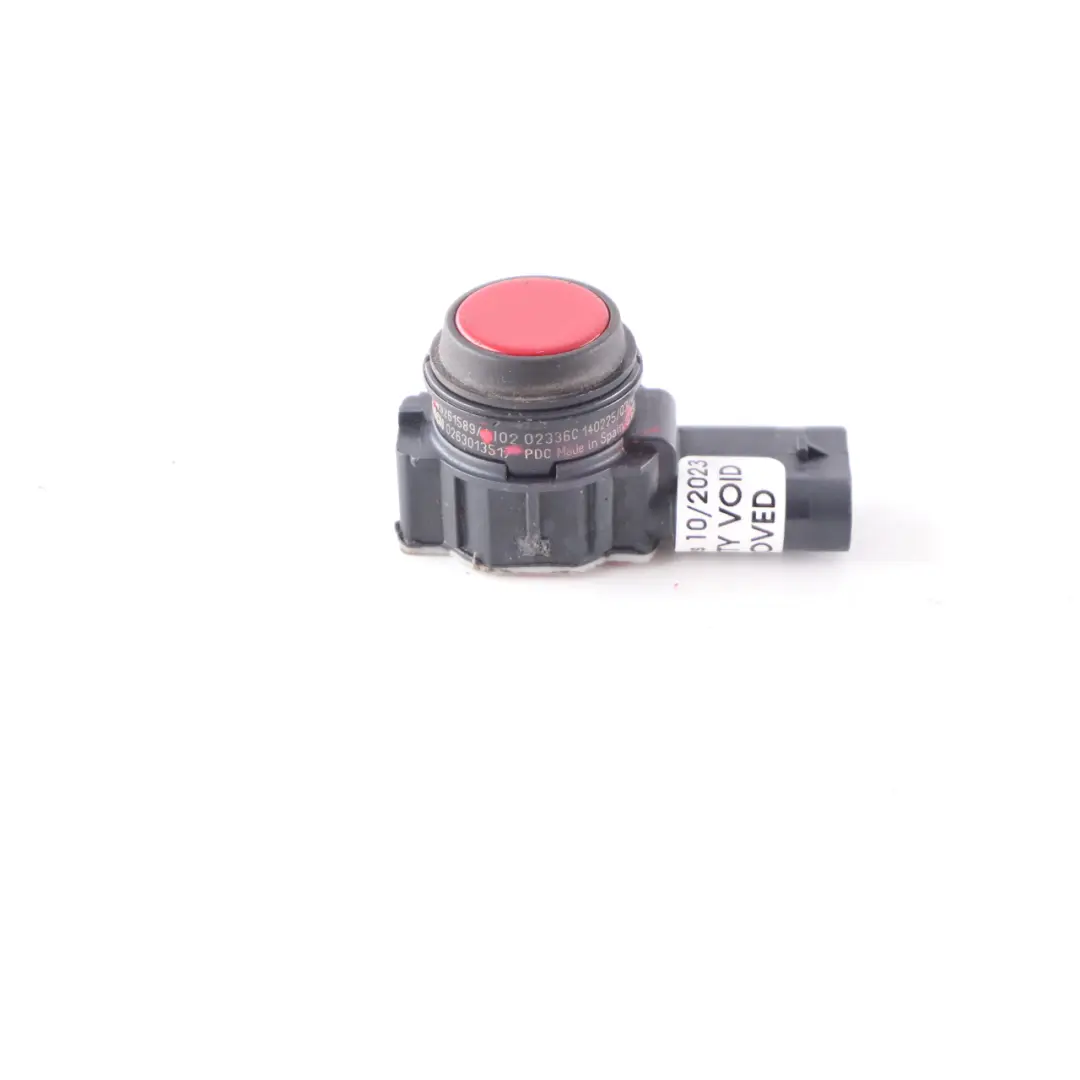 PDC Capteur de stationnement avant Karmesinrot Crimson Red A61 pour BMW F20 à propos du numéro de pièce 9261589 BMW F20 PDC Capteur de stationnement avant Karmesinrot Crimson Red A61 - SKU 9261589-KAR - Numéro de pièce 9261589