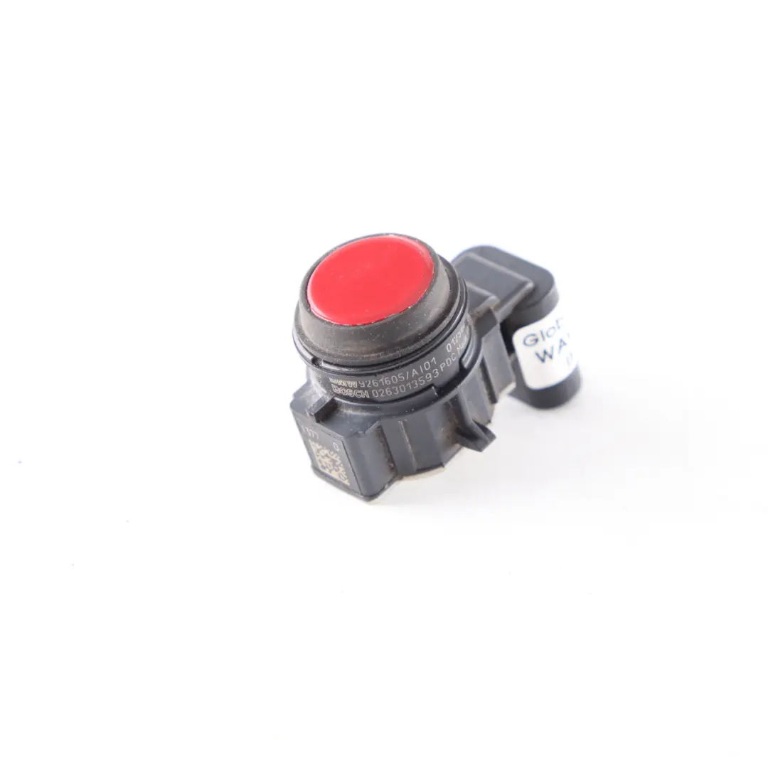 BMW F20 PDC Rear Parking Ultrasonic Sensor Karmesinrot Crimson Red - A61 - SKU 9261605-KAR - Part number 9261605