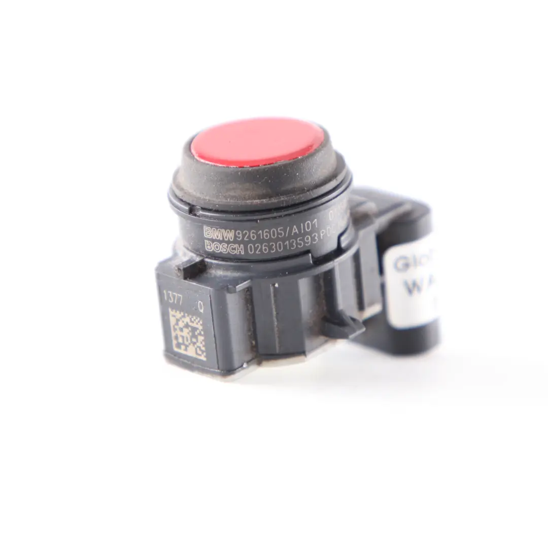 PDC Capteur ultrasonique sta arrière Karmesinrot Crimson Red A61 pour BMW F20 à propos du numéro de pièce 9261605 BMW F20 PDC Capteur ultrasonique sta arrière Karmesinrot Crimson Red A61 - SKU 9261605-KAR - Numéro de pièce 9261605