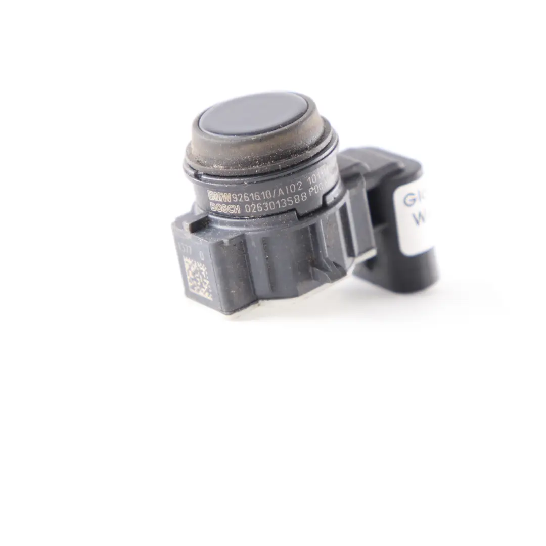  PDC Sensor BMW F20 F30 parachoques trasero estacionamiento azul medianoche B38 - SKU 9261610-MBM - Número de pieza 9261610