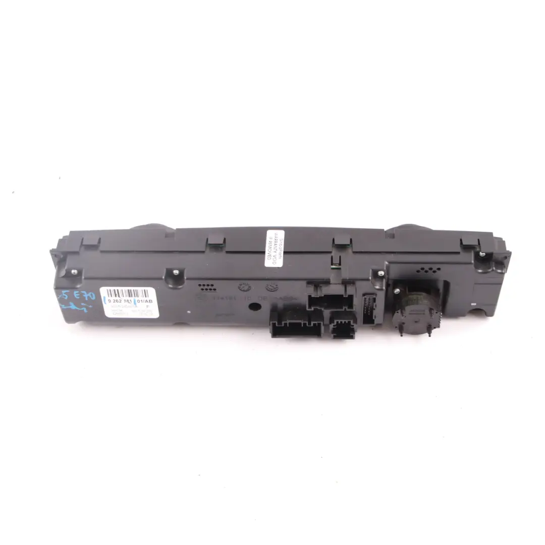 Air Control Panel BMW X5 X6 E70 E71 Unit Automatic Conditioning High - SKU 9262781 - Part number 9262781
