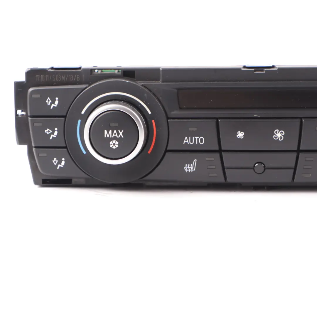 Conditioning A/C Control Panel to BMW 1 3 Series E81 E87N LCI E90 Automatic Air with Part number 9263302 BMW 1 3 Series E81 E87N LCI E90 Automatic Air Conditioning A/C Control Panel - SKU 9263302-1 - Part number 9263302