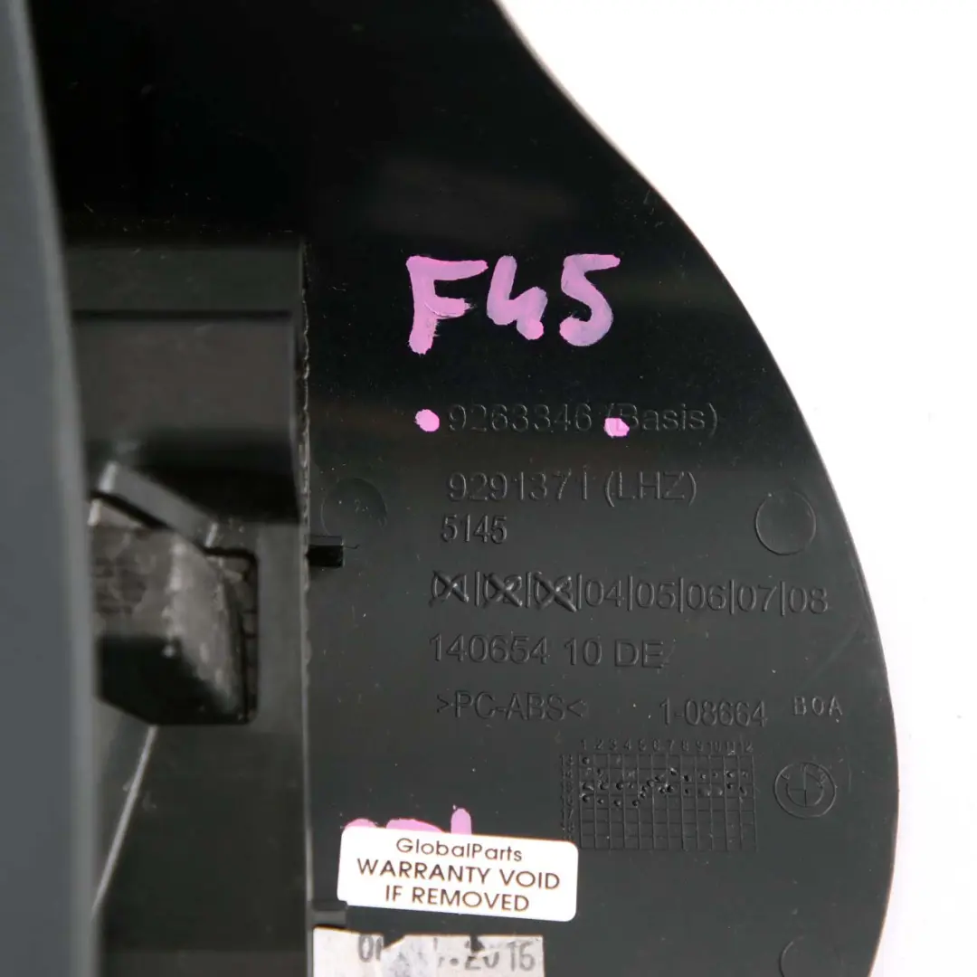 Steering Wheel Cover BMW F45 F46 F48 Trim Panel Column Cowling to with Part number 9263346 Steering Wheel Cover BMW F45 F46 F48 Trim Panel Column Cowling - SKU 9263346 - Part number 9263346