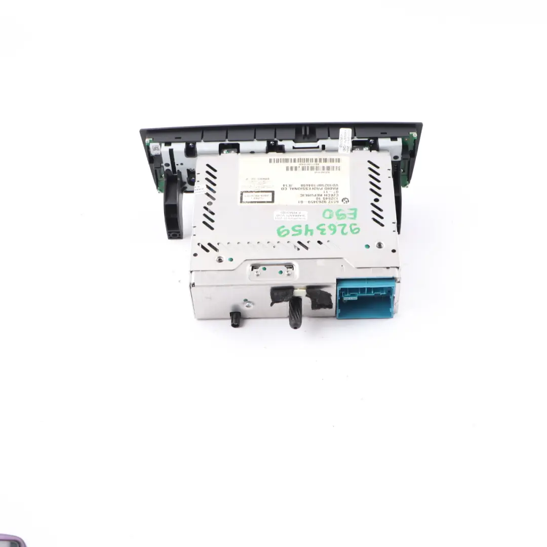 Radio Professional CD Player BMW E81 E82 E87 E88 E90 E91 E92 E93 - SKU 9263459 - Part number 9343198