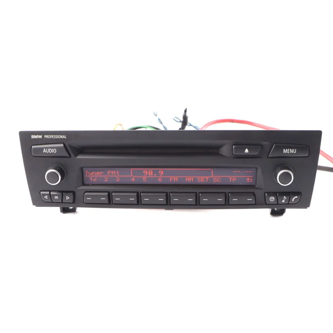 Radio Player BMW E81 E87 E90 E91 E92 Professional CD Control Head Unit to with Part number 9263462 Radio Player BMW E81 E87 E90 E91 E92 Professional CD Control Head Unit - SKU 9263462 - Part number 9263462