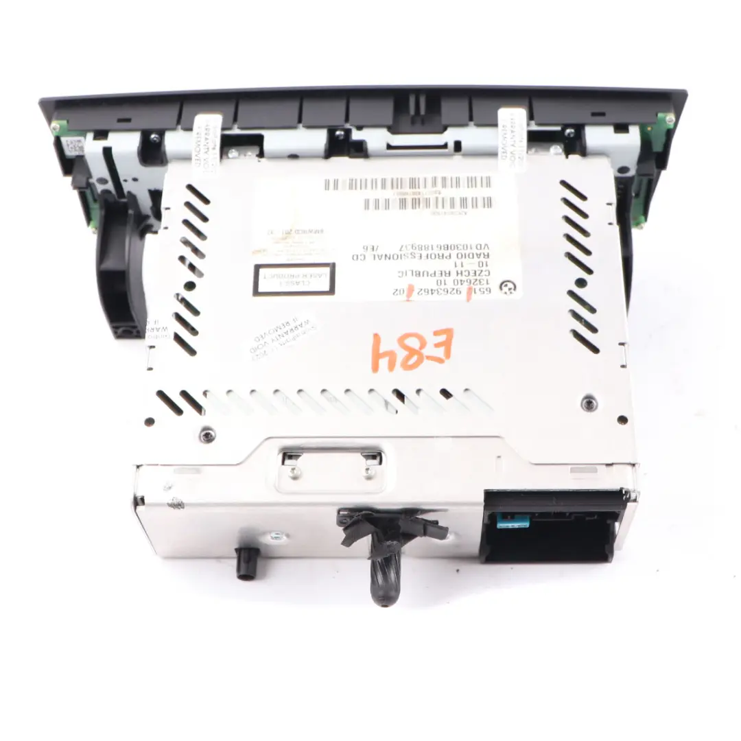  Radio Player BMW E81 E87 E90 E91 E92 Professional CD Control Head Unit - SKU 9263462 - Part number 9263462