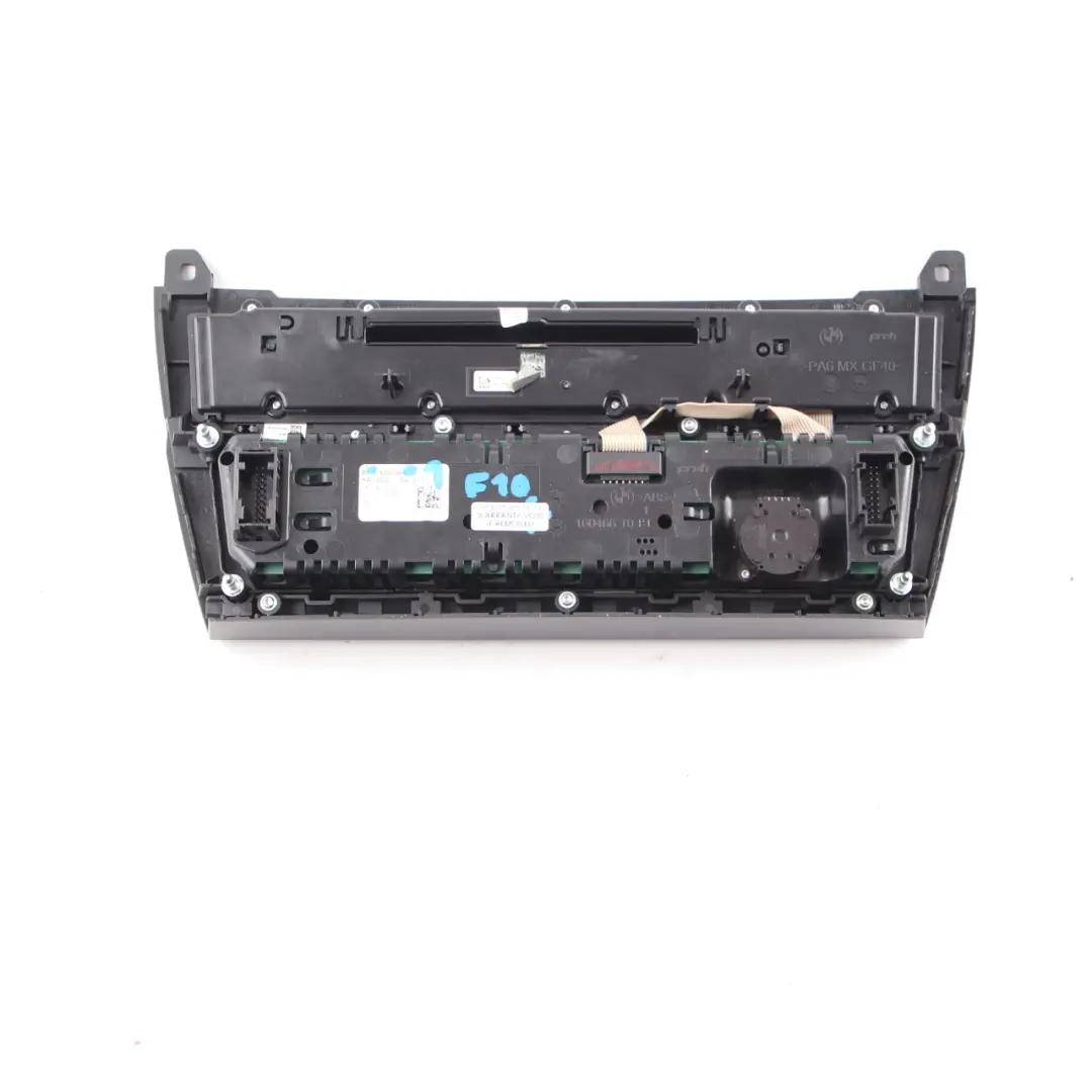 BMW F10 Radio Aria Condizionata Automatica A/C Interruttore Controllo Pannello - SKU 9263746-1 - Numero di parte 9263746